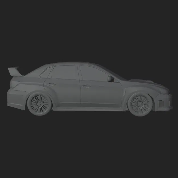 Subaru Impreza WRX STi Sedan Treo Tường - Image 7