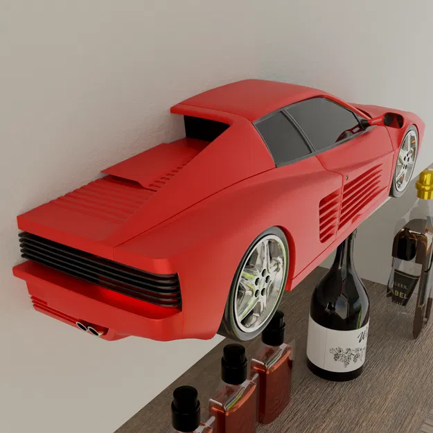 Ferrari Testarossa 512 TR Treo Tường - Image 4
