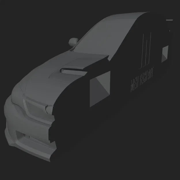 Subaru Impreza WRX STi Sedan Treo Tường - Image 9