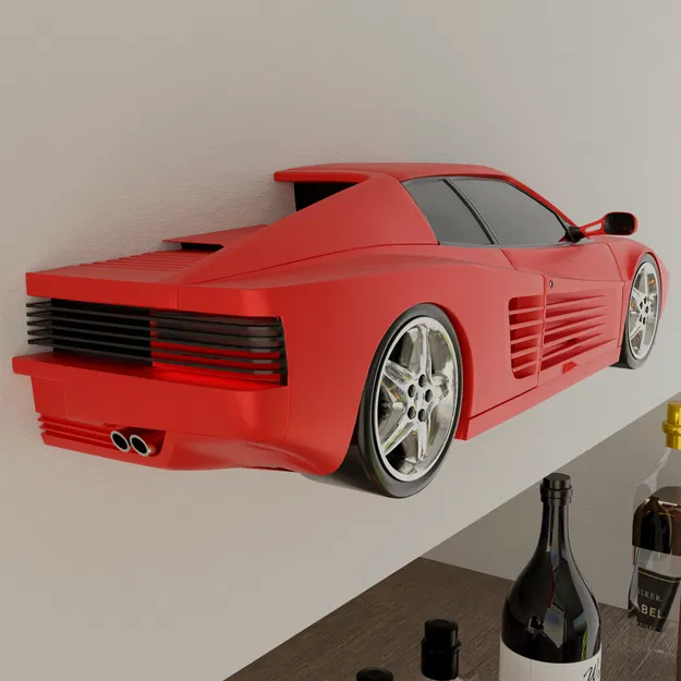 Ferrari Testarossa 512 TR Treo Tường - Image 5