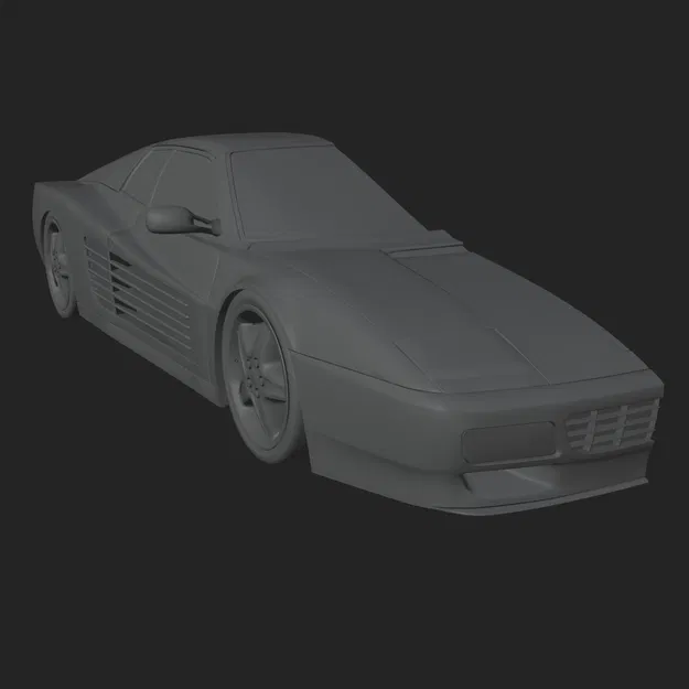 Ferrari Testarossa 512 TR Treo Tường - Image 6