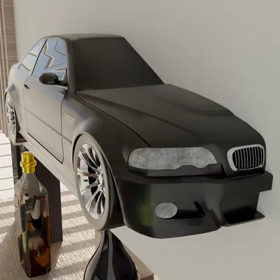 BMW M3 E46 Treo Tường
