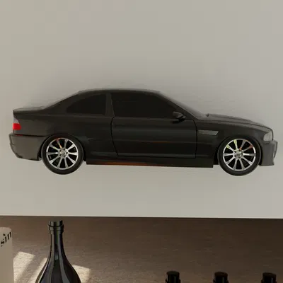 BMW M3 E46 Treo Tường