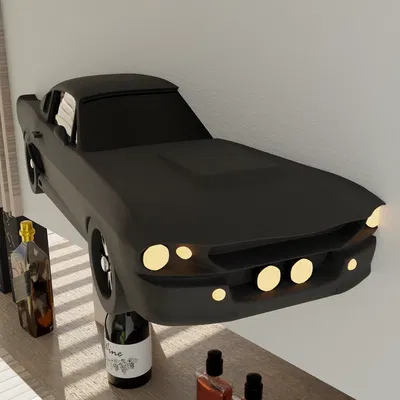 Mô hình xe Mustang Shelby GT500 treo tường