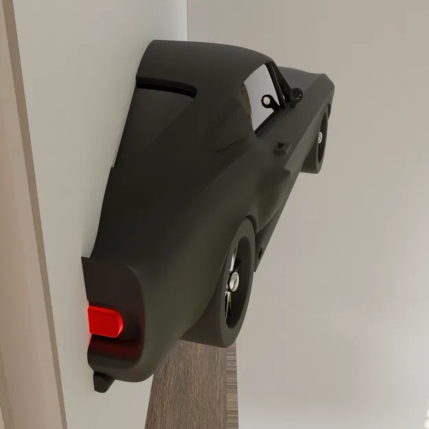 Mô hình xe Mustang Shelby GT500 treo tường - Image 3