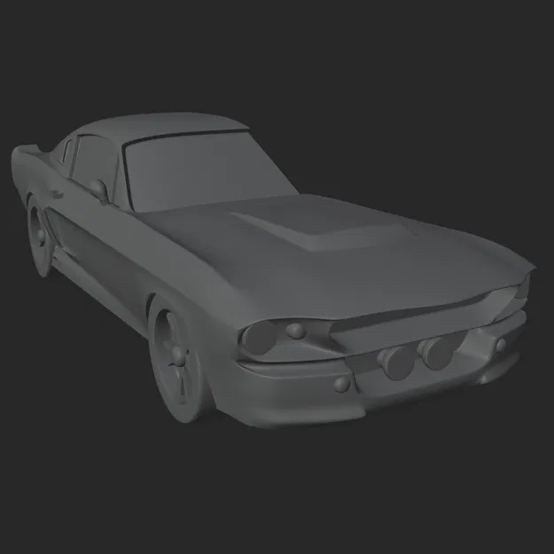 Mô hình xe Mustang Shelby GT500 treo tường - Image 6