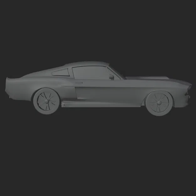 Mô hình xe Mustang Shelby GT500 treo tường - Image 9