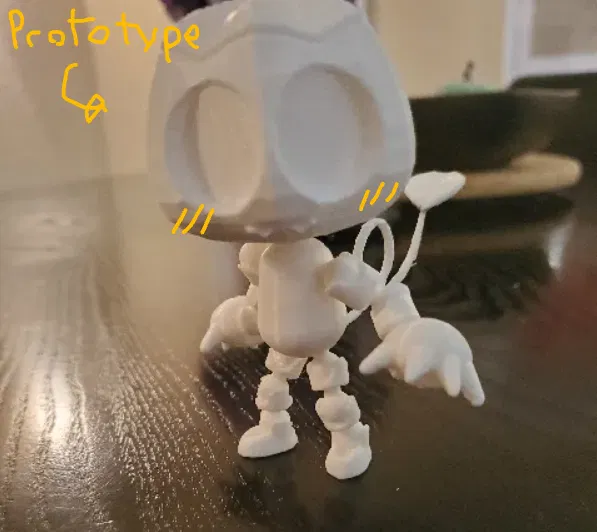 Mô Hình Nhân Vật Gourdy Khớp Nối Từ Dandy's World (Roblox) - Image 1