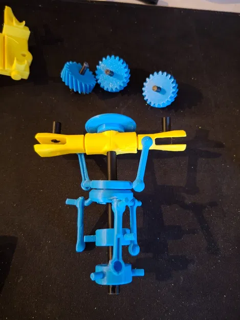 Rotor chính trực thăng có đĩa bước cánh - Image 3