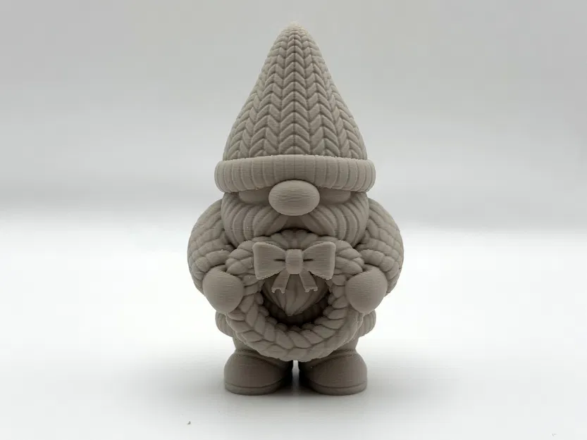 Ông Già Noel Vòng Hoa Len - Image 1