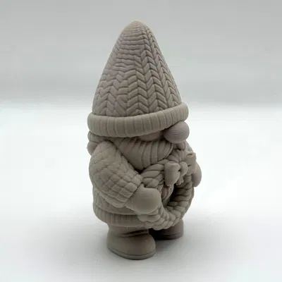 Ông Già Noel Vòng Hoa Len