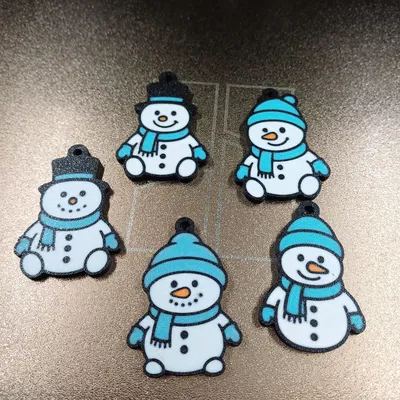 Bộ Đồ Trang Trí "Frosty Friends"