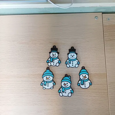Bộ Đồ Trang Trí "Frosty Friends"