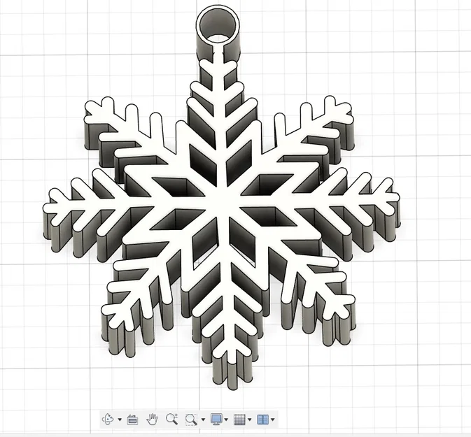 Bông Tuyết và Sao Trang Trí Cây Thông Noel - Image 5