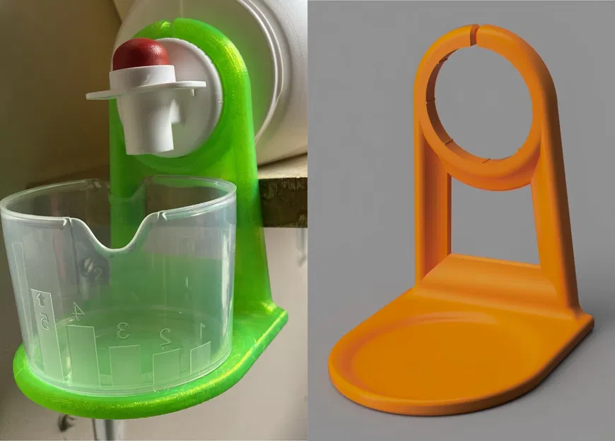 Giá treo cốc nước giặt v2 - Image 1