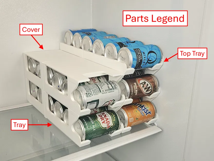 Hộp Đựng Lon Nước Giải Khát V2 - Cho Năm Lon 330ml - Image 6