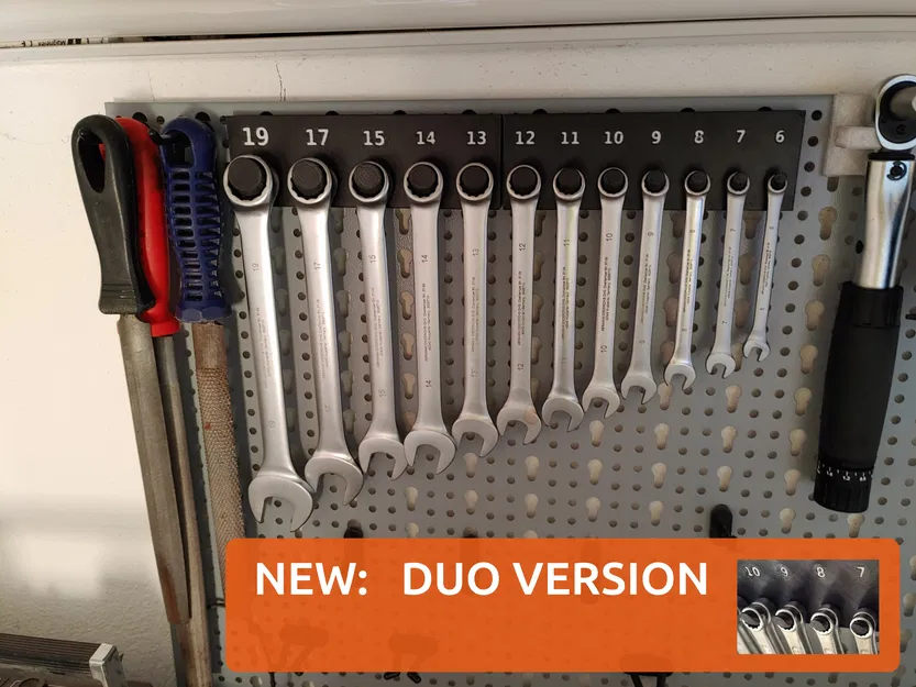 Giá Đỡ Cờ Lê Cho Pegboard - Image 1