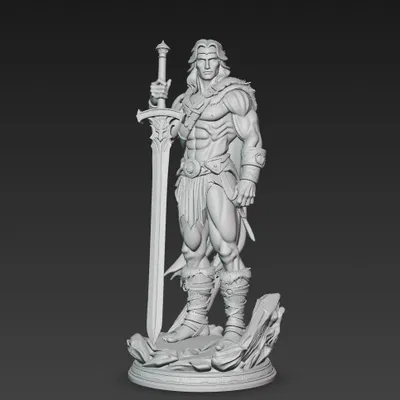 Mô hình Chiến binh Conan man rợ