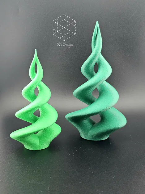 Cây Thông Noel Xoắn - Twisted Christmas Tree - Image 3