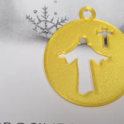 Móc treo Giáng Sinh _ Chúa Giêsu và Đức Mẹ