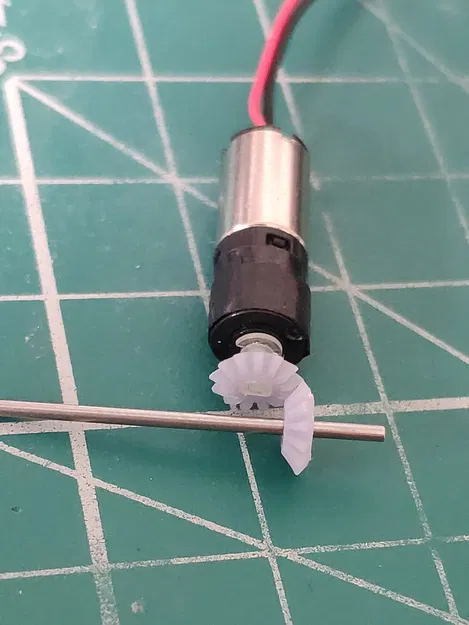 Khung gầm xe tải RC có động cơ, tỷ lệ 1/87 - Image 4