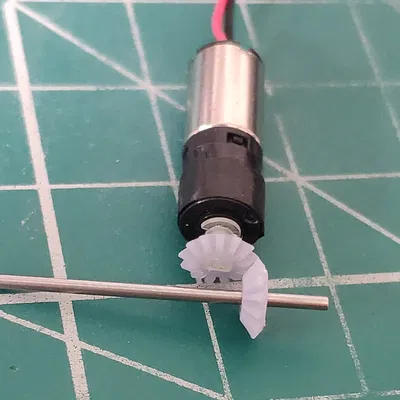 Khung gầm xe tải RC có động cơ, tỷ lệ 1/87