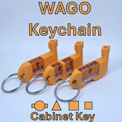 Móc chìa khóa và dụng cụ mở tủ điện WAGO