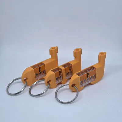 Móc chìa khóa và dụng cụ mở tủ điện WAGO