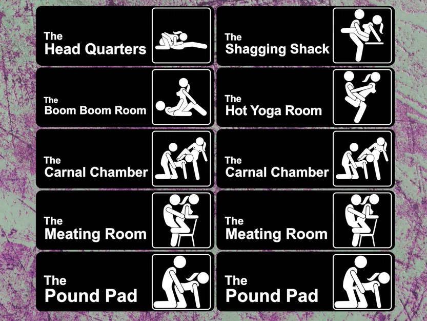 Biển Phòng Giống Logo "The Office" - Bộ Sưu Tập Nhạy Cảm - Image 1