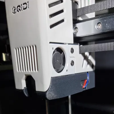 QIDI Q2 Quạt làm mát cải tiến - vỏ/ống dẫn mới cho quạt 5015 (miệng thường và miệng rộng)