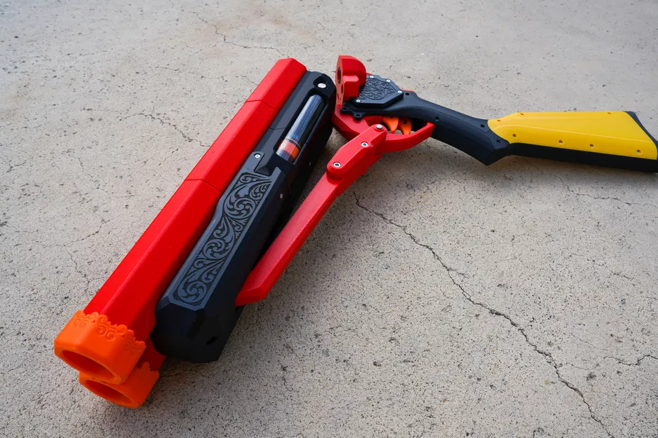 Súng Phóng Đạn Song Song Hai Nòng Kiểu Stagecoach - Image 8