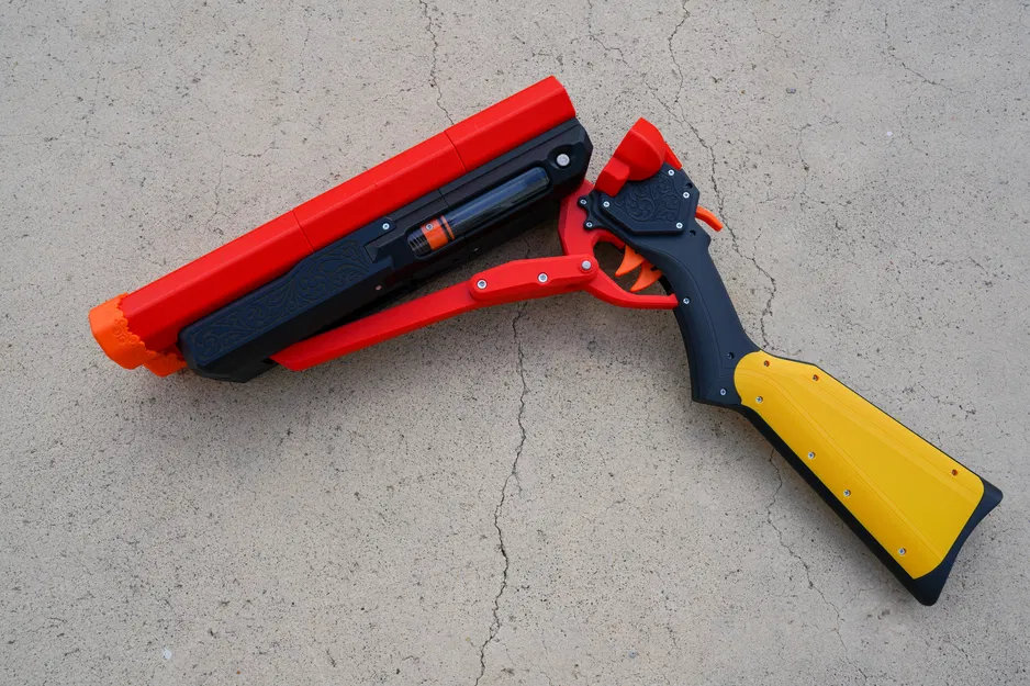 Súng Phóng Đạn Song Song Hai Nòng Kiểu Stagecoach - Image 9