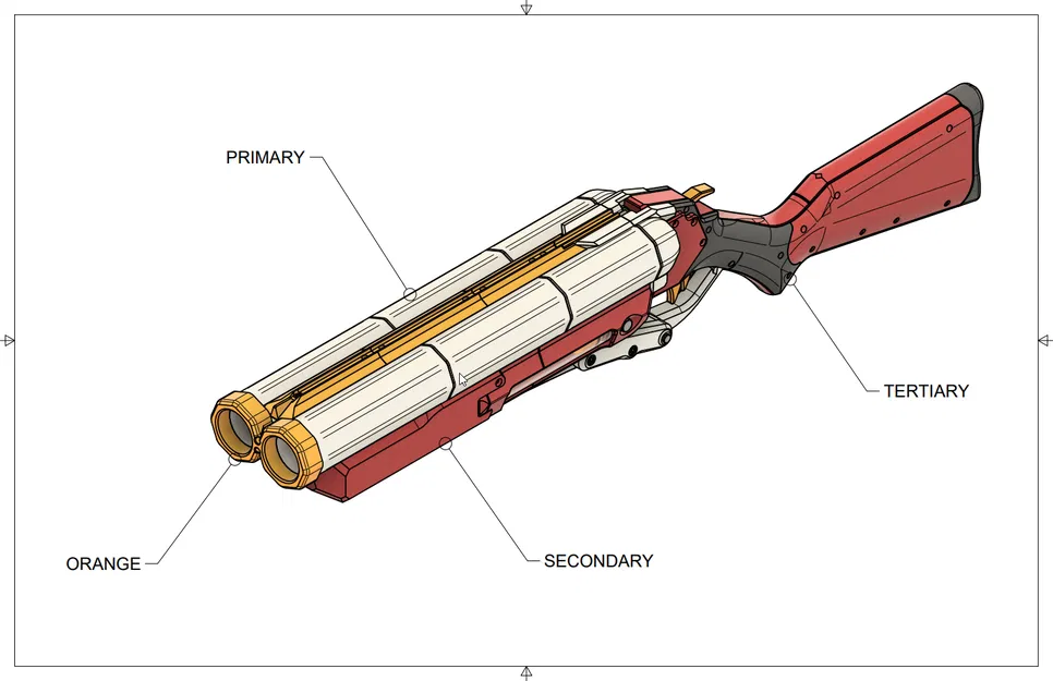 Súng Phóng Đạn Song Song Hai Nòng Kiểu Stagecoach - Image 16