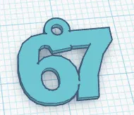 Móc Khóa Meme 6 7 - Image 2