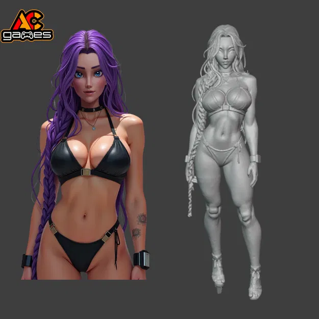 Rumi Bikini K-pop Demon Hunters - Image 1