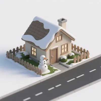 Ngôi Nhà Tuyết Giáng Sinh