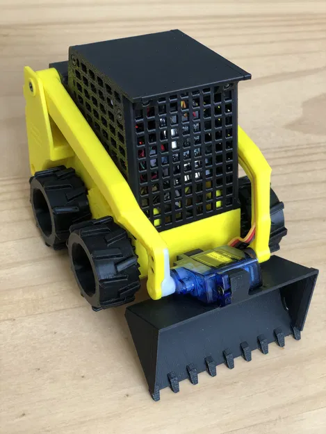 Máy Xúc Lật RC Tự Chế - Image 1