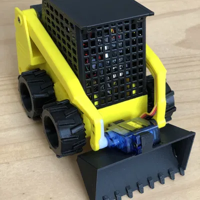 Máy Xúc Lật RC Tự Chế