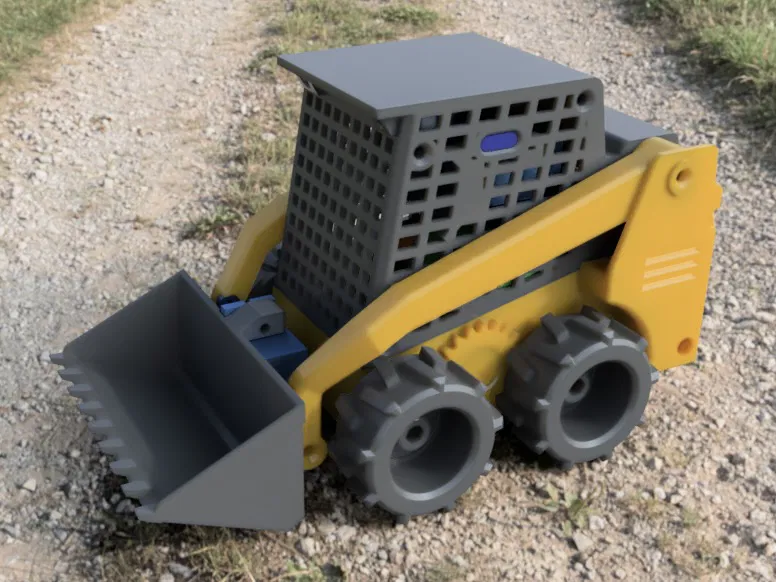 Máy Xúc Lật RC Tự Chế - Image 6