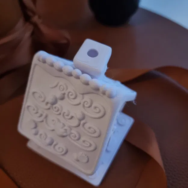 Chân Nến/Đèn LED Hình Nhà Bánh Gừng - Image 5