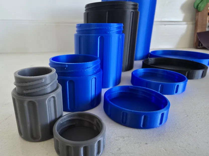 Hộp đựng nắp xoắn D30-180mm x C30-180mm Dễ làm - Image 1