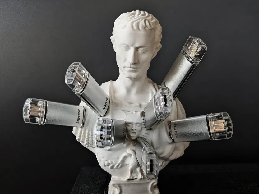 Giá Đựng USB Hình Tượng Julius Caesar (USB-Caesar) - Image 1