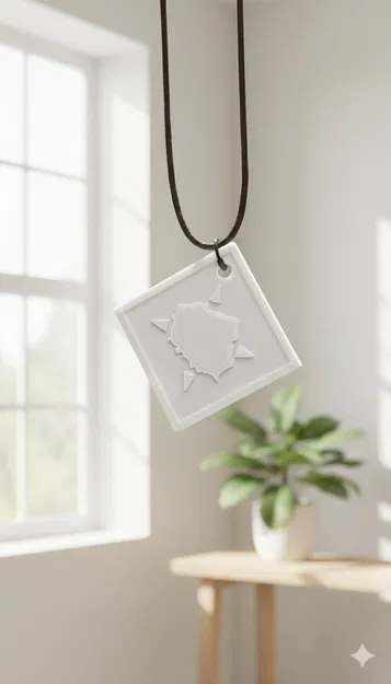 Móc Khóa Bản Đồ Ba Lan - Image 1