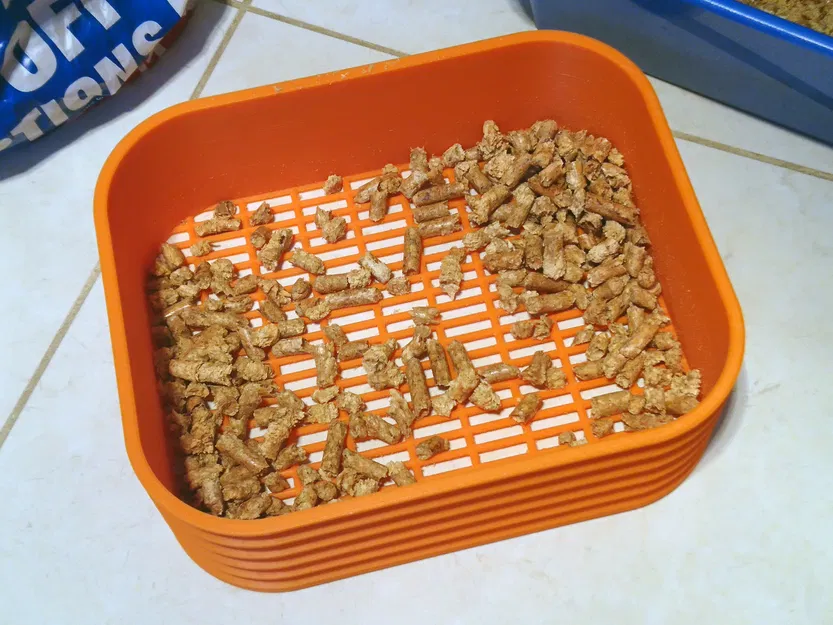 Kitter Wood Pellet Cat Litter Sift - Dụng cụ lọc cát gỗ cho mèo Kitter - Image 1