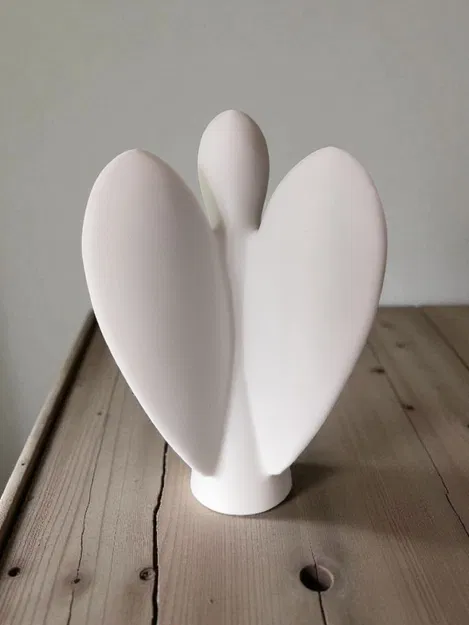 Thiên thần Giáng Sinh mang ánh sáng - Chân nến Tealight - Image 5