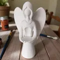 Thiên thần Giáng Sinh mang ánh sáng - Chân nến Tealight - Thumbnail 7
