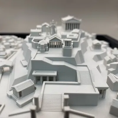 Mô hình Thành phố Athens Cổ đại Hy Lạp