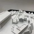 Mô hình Thành phố Athens Cổ đại Hy Lạp - Thumbnail 4