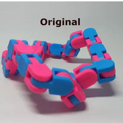 Rắn Fidget In 3D