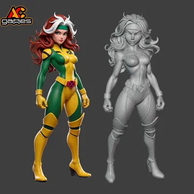 Mô Hình Rogue X-men Phiên Bản Táo Bạo